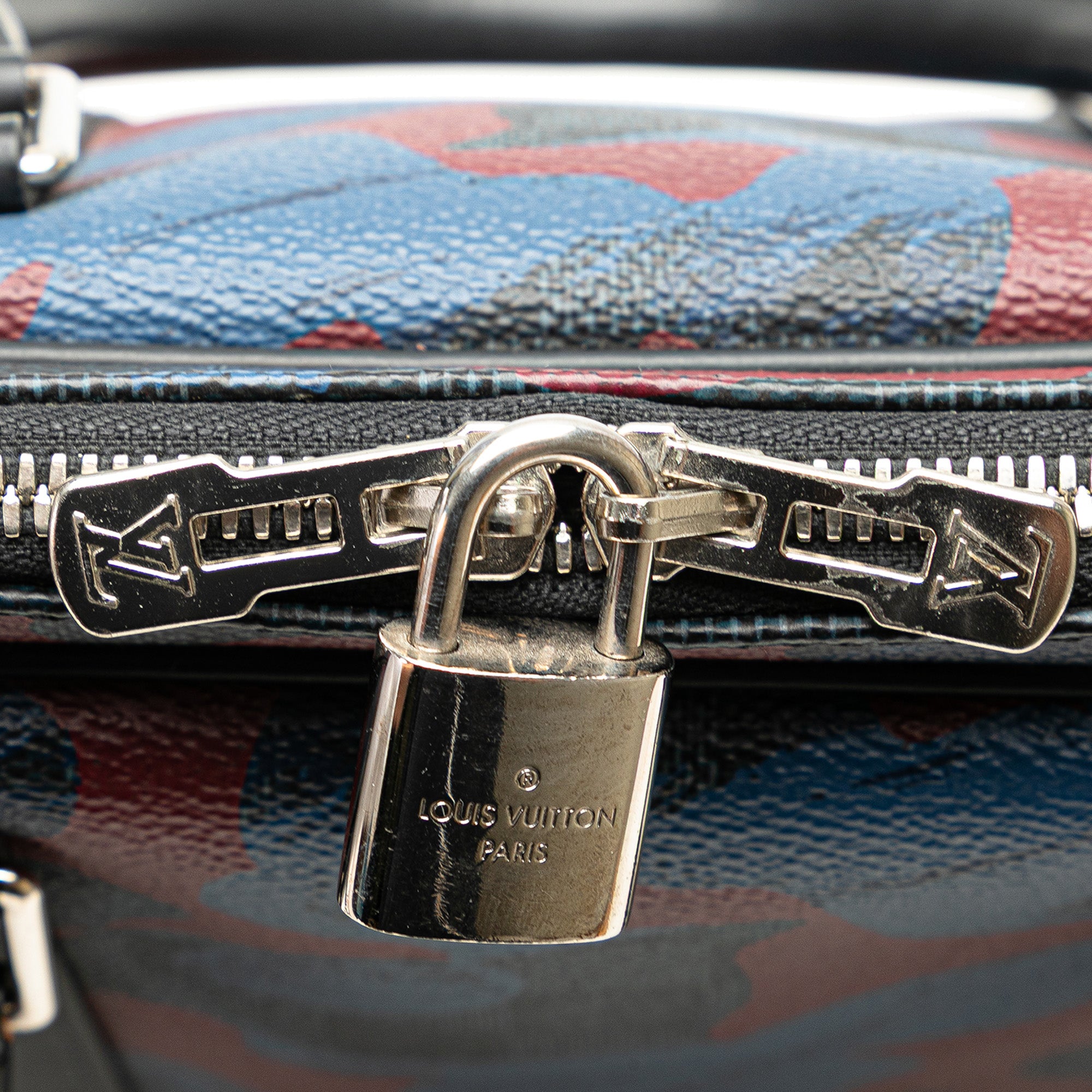 Damier Cobalt Camouflage Porte-Documents Voyage PM