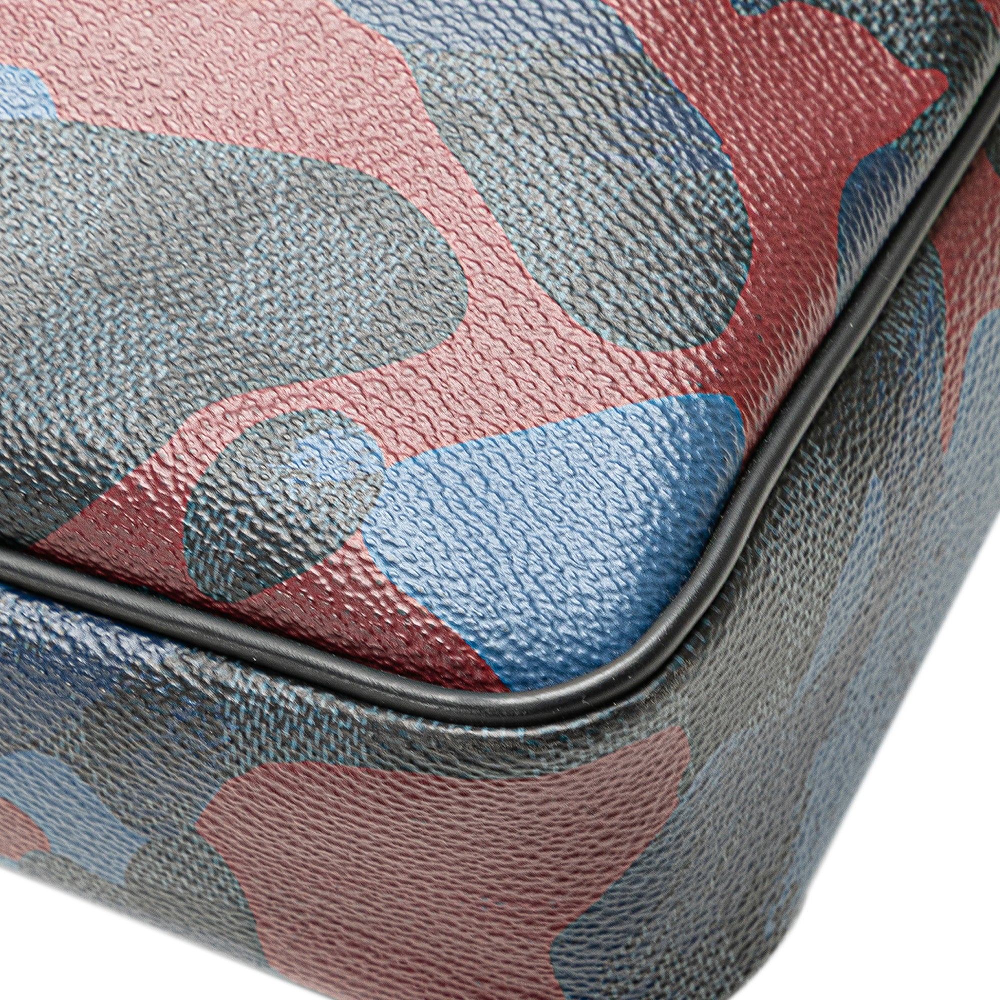 Damier Cobalt Camouflage Porte-Documents Voyage PM