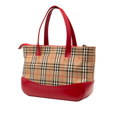Haymarket Check Canvas Tote