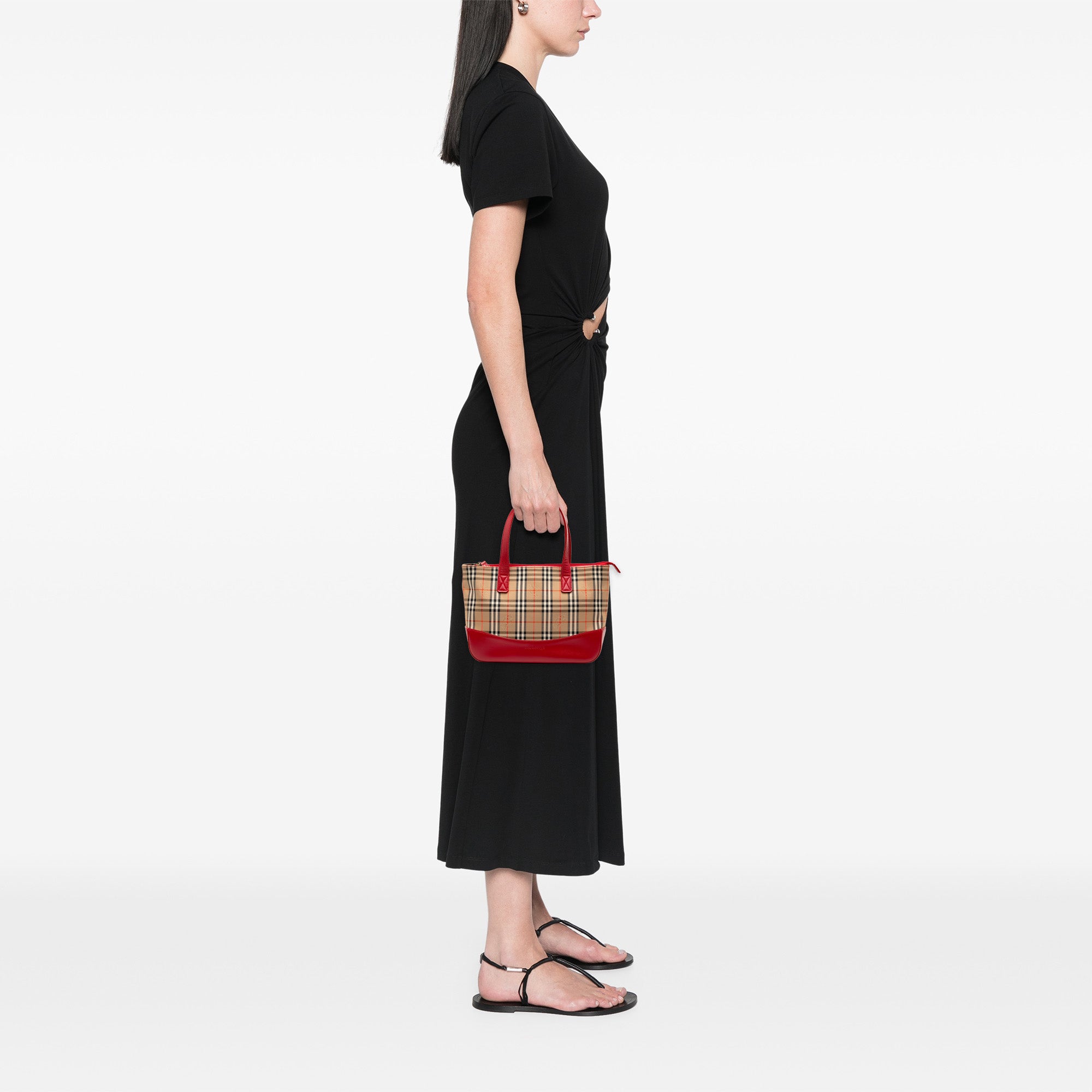 Haymarket Check Canvas Tote