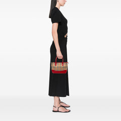 Haymarket Check Canvas Tote