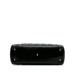 Large Patent Cannage Lady Dior