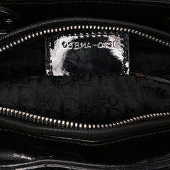 Large Patent Cannage Lady Dior
