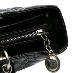 Large Patent Cannage Lady Dior