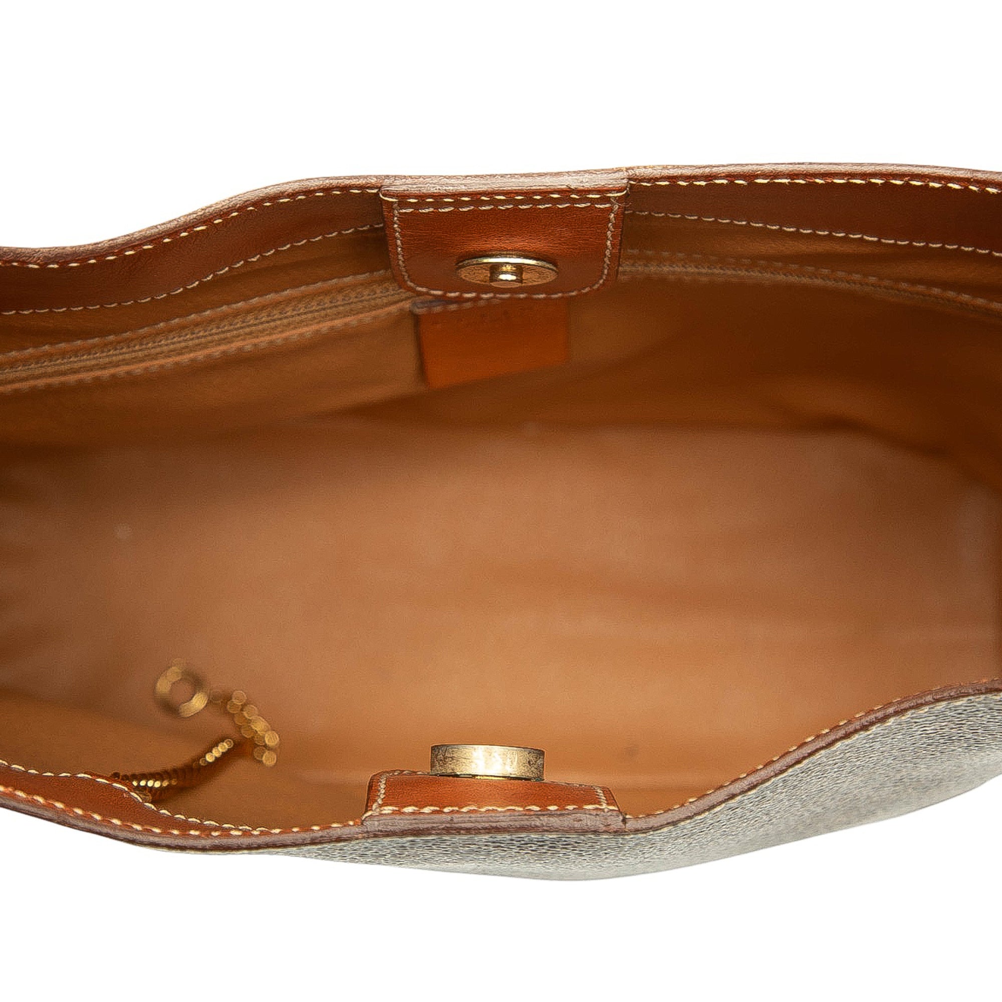 Macadam Coated Canvas Shoulder Bag