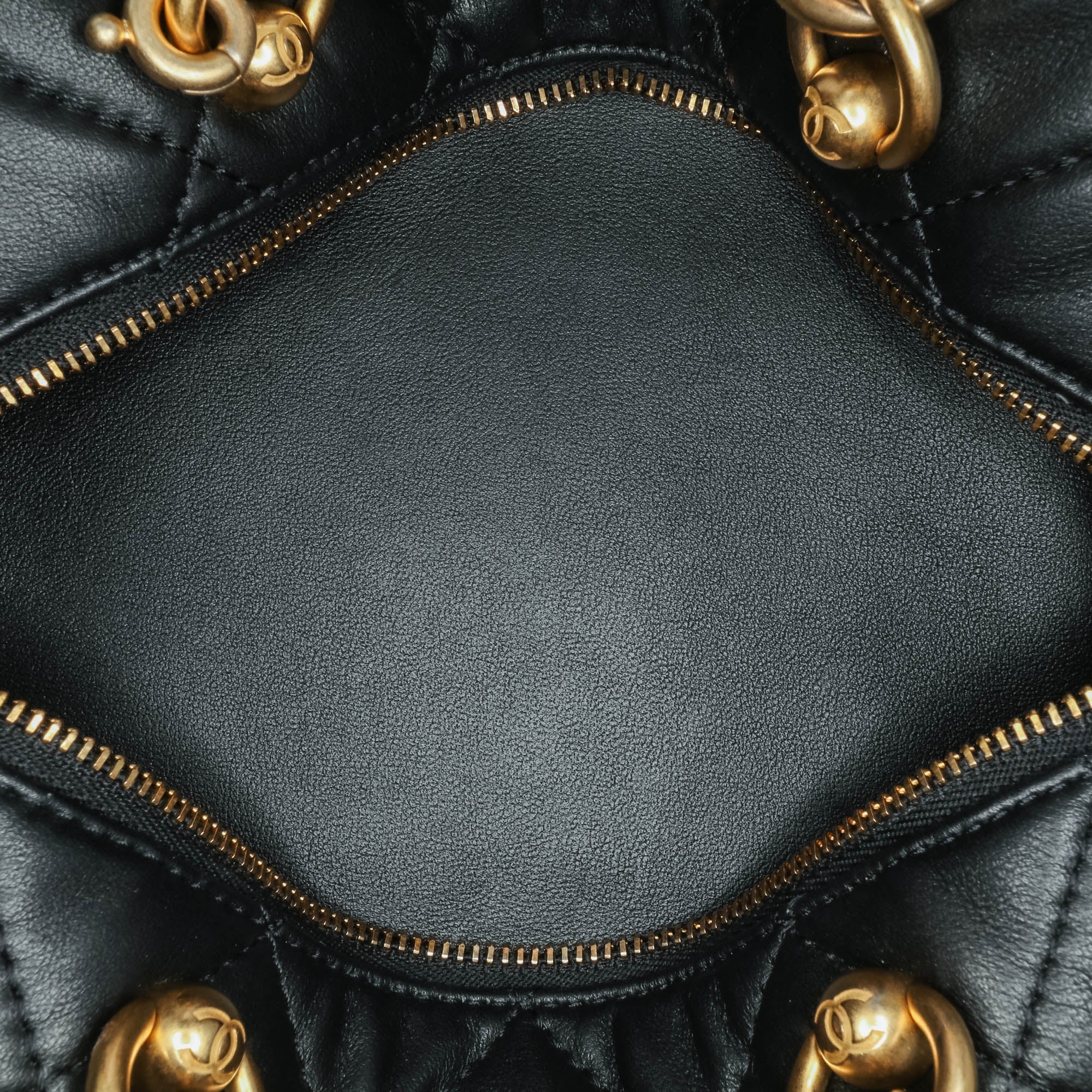 Métiers d'Art CC Quilted Lambskin Box Top Handle Satchel