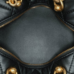 Métiers d'Art CC Quilted Lambskin Box Top Handle Satchel