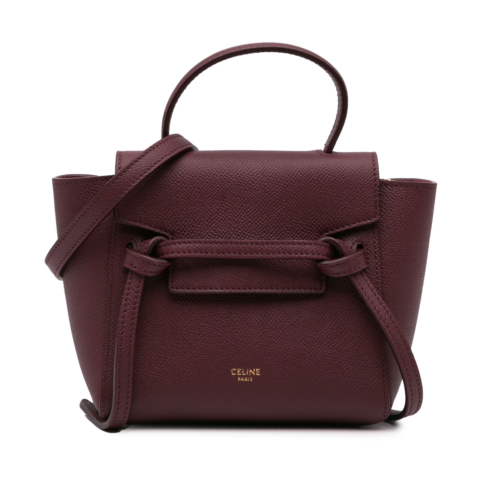 Pico Grained Calfskin Belt Bag