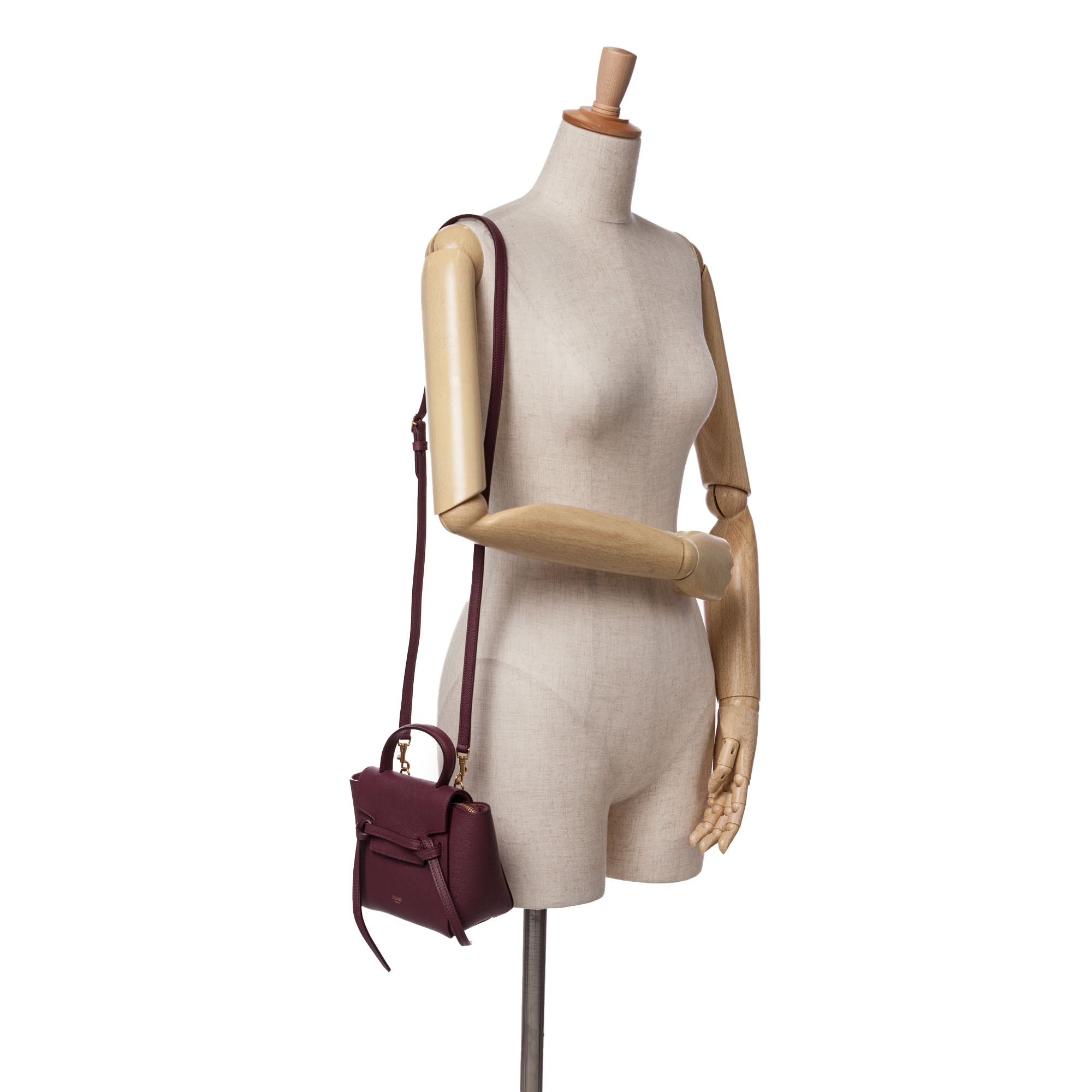 Pico Grained Calfskin Belt Bag