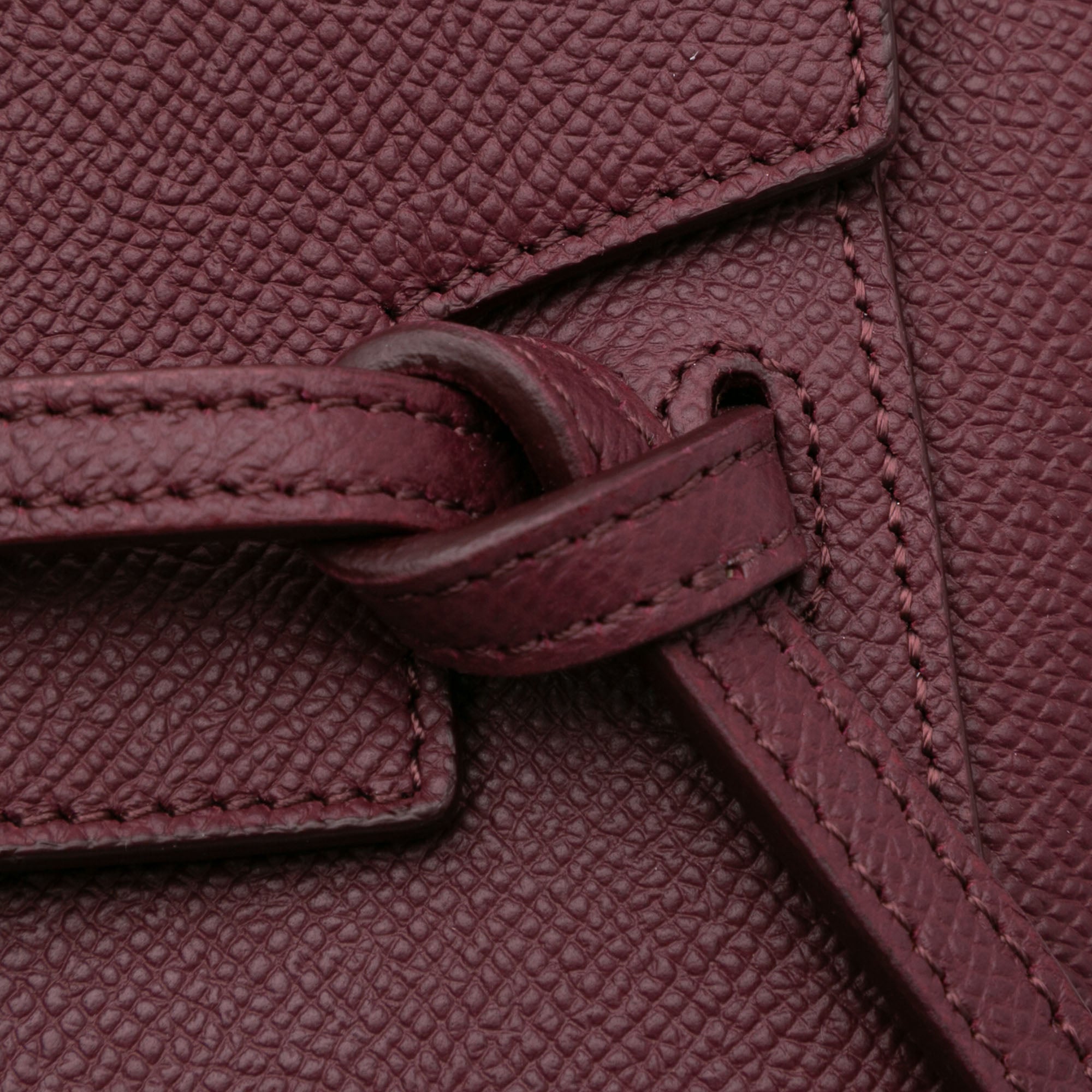 Pico Grained Calfskin Belt Bag