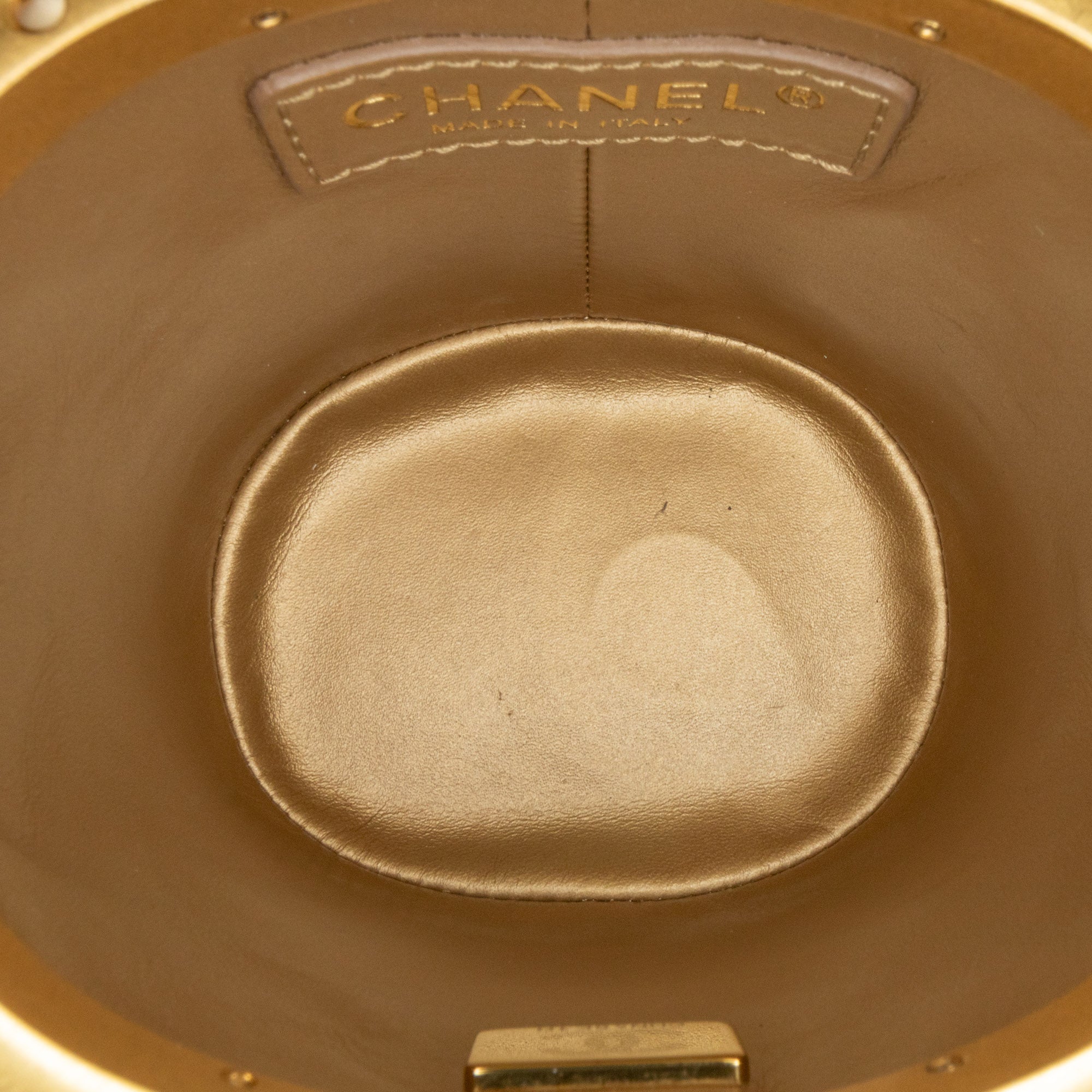 Small Quilted Lambskin Crown Box Bag