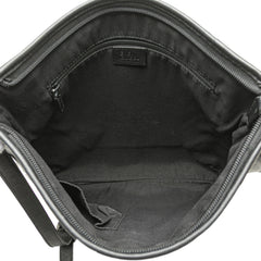 Embossed Leather Horsebit Abbey D Ring Crossbody