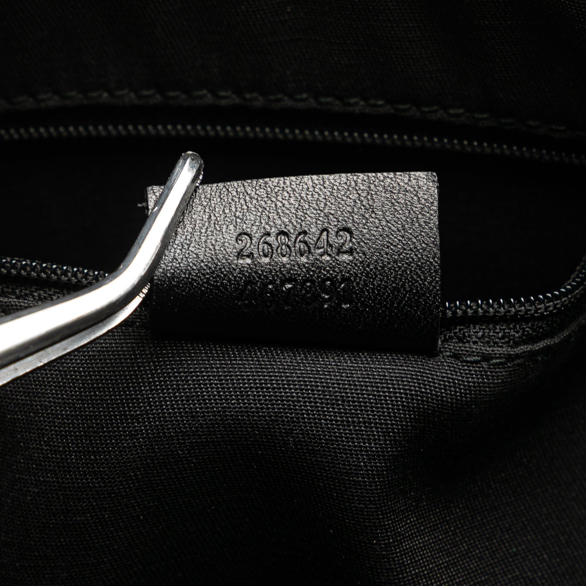 Embossed Leather Horsebit Abbey D Ring Crossbody