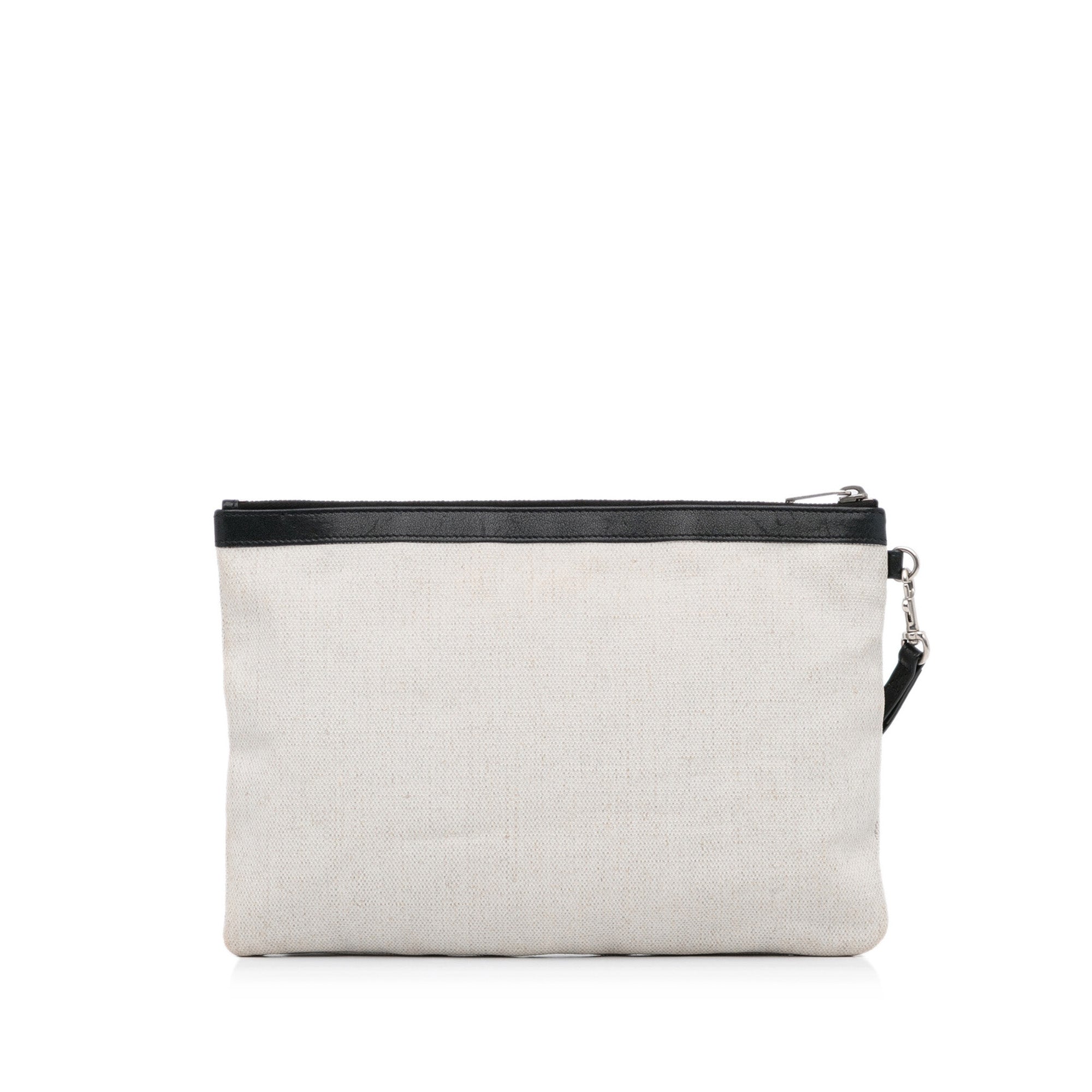 Canvas Rive Gauche Wristlet Clutch_2