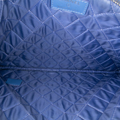 Medium Quilted Patent O Case Clutch