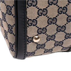 Medium GG Canvas Web Joy Boston Bag