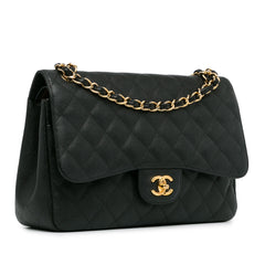 Jumbo Classic Caviar Double Flap_1