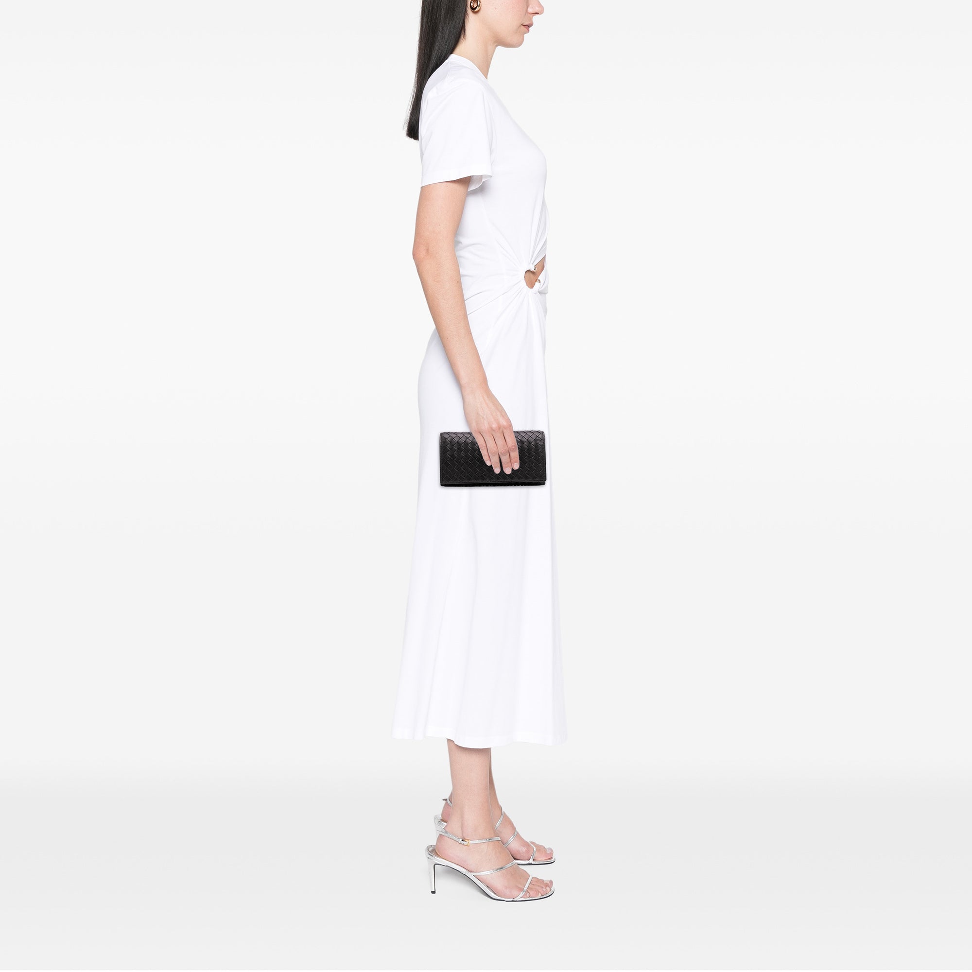 Nappa Intrecciato Long Wallet