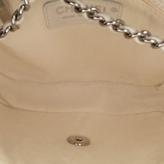 Mini Quilted Lambskin and Metallic Trim Elementary Chic Flap