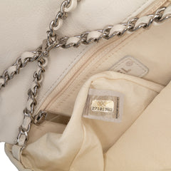 Mini Quilted Lambskin and Metallic Trim Elementary Chic Flap