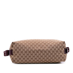 Large GG Canvas Bamboo Bar Tote