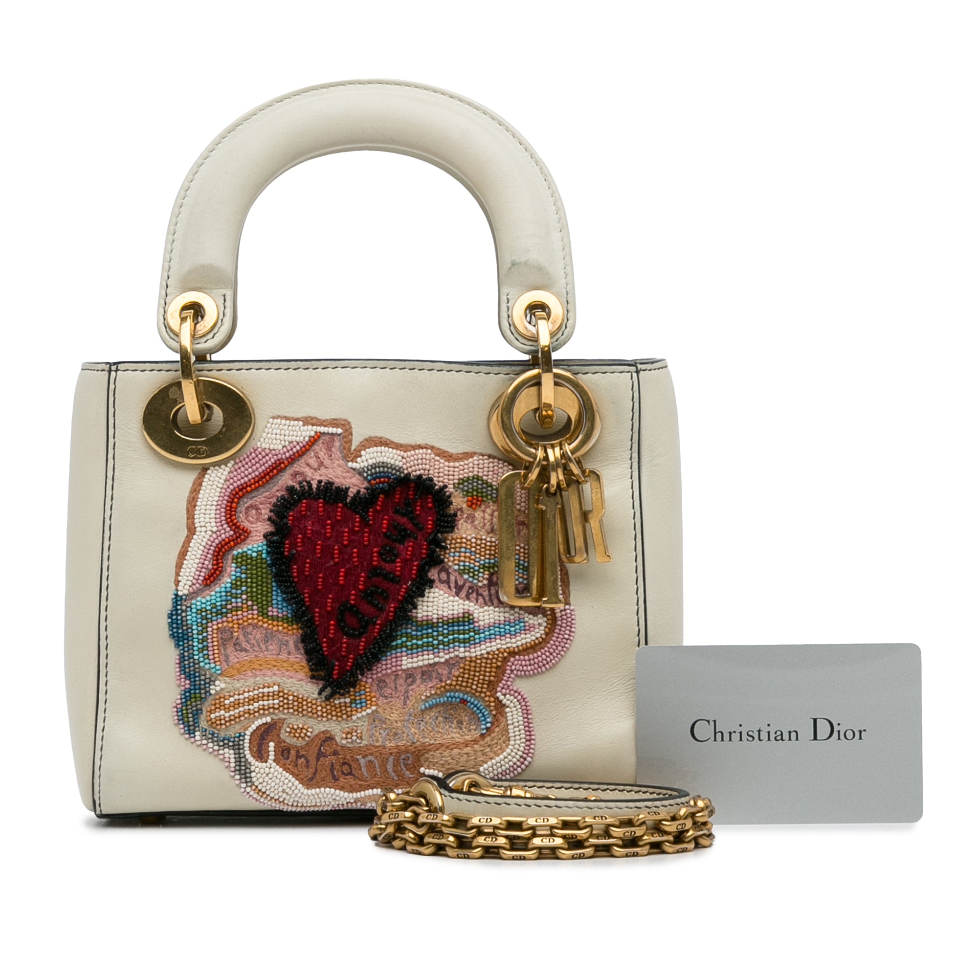Niki De Saint Phalle Mini Calfskin Dioramour Lady Dior