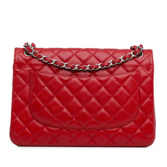 Jumbo Classic Caviar Double Flap