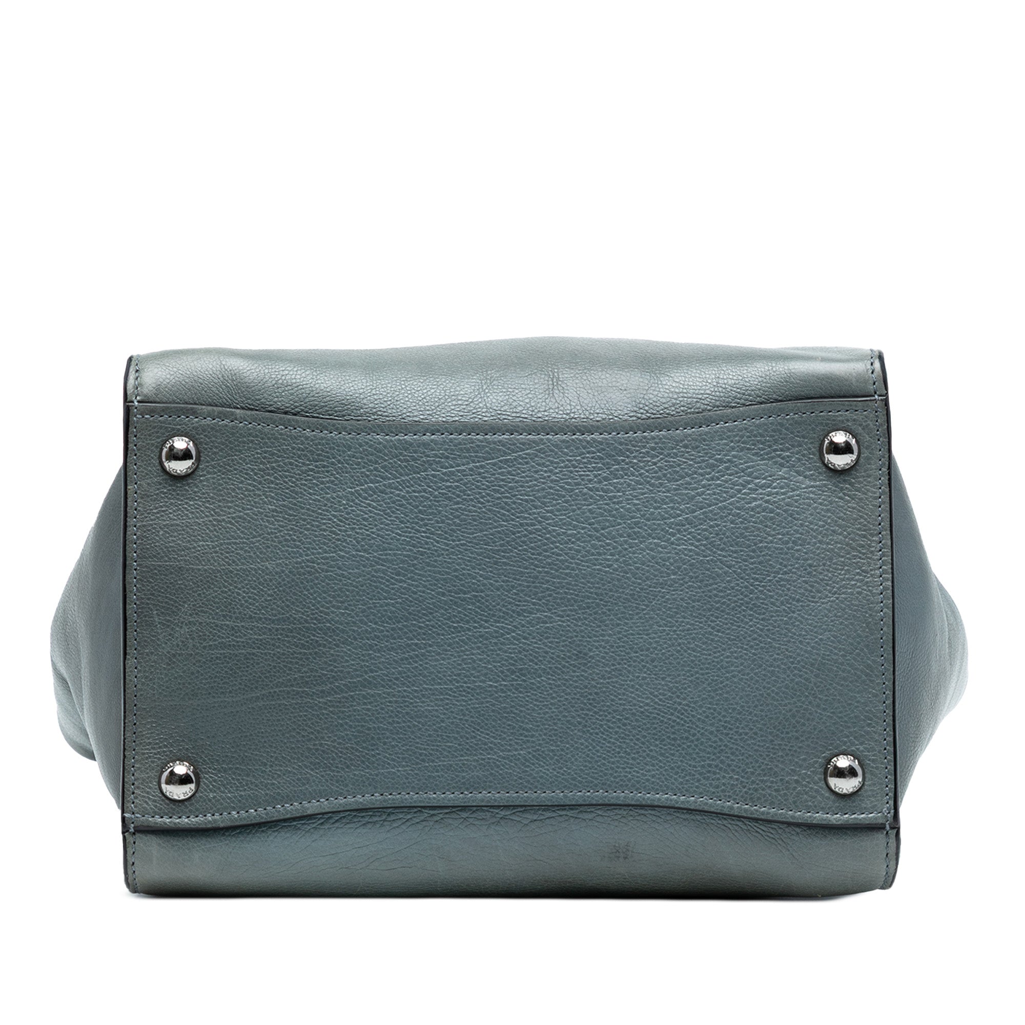 Small Glace Calf Twin Pocket Satchel