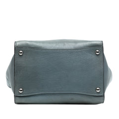 Small Glace Calf Twin Pocket Satchel