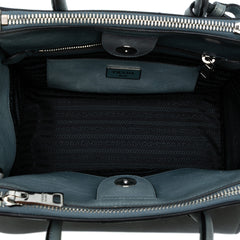 Small Glace Calf Twin Pocket Satchel