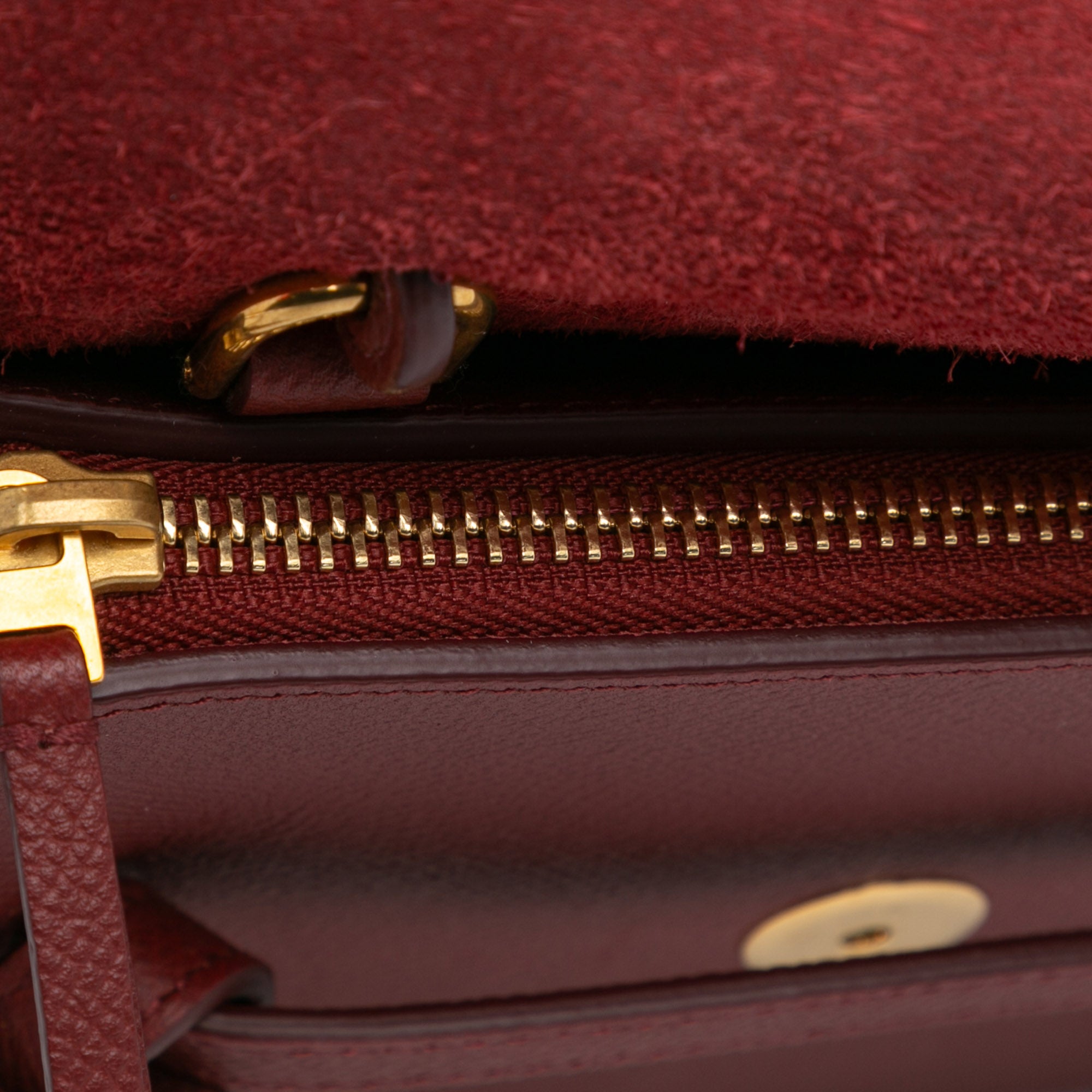 Micro Calfskin Belt Bag Satchel