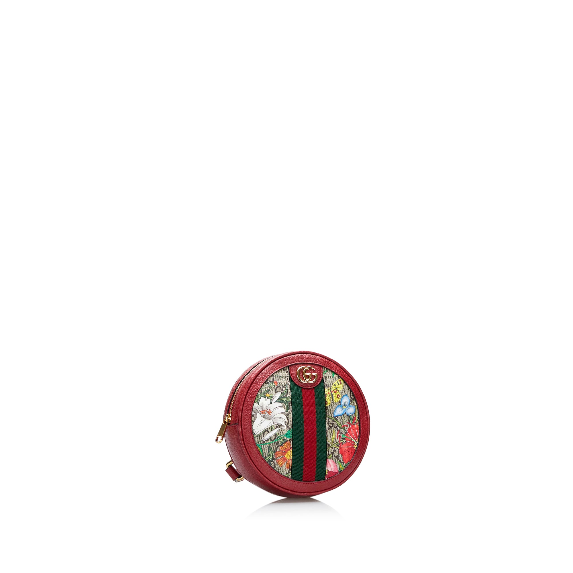 GG Supreme Flora Ophidia Round Backpack