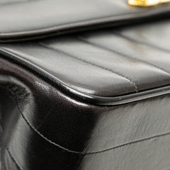 Lambskin Mademoiselle Kelly Top Handle Bag