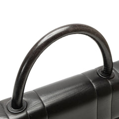 Lambskin Mademoiselle Kelly Top Handle Bag