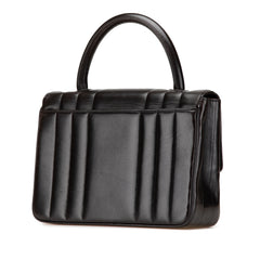 Lambskin Mademoiselle Kelly Top Handle Bag