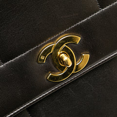 Lambskin Mademoiselle Kelly Top Handle Bag