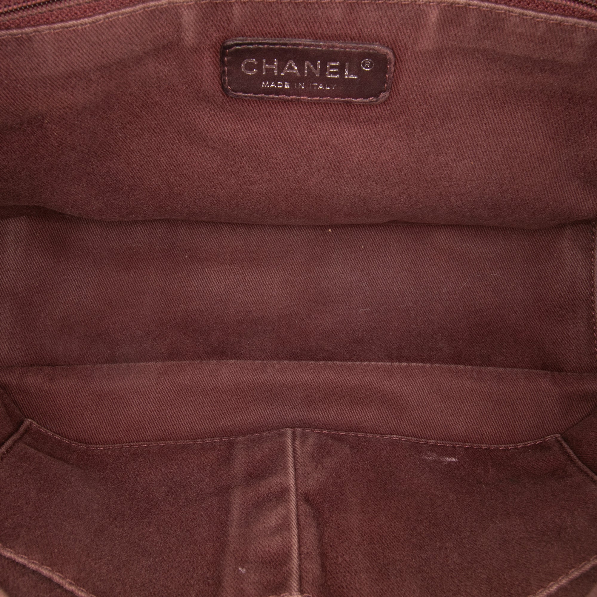 Jumbo Quilted Aged Calfskin Portobello Flap