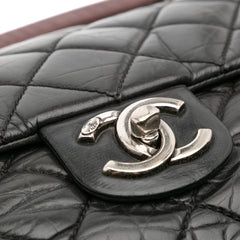 Jumbo Quilted Aged Calfskin Portobello Flap