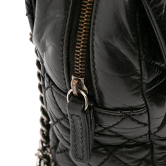 Jumbo Quilted Aged Calfskin Portobello Flap