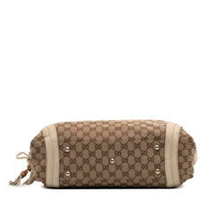 Medium GG Canvas Bella Shoulder Bag