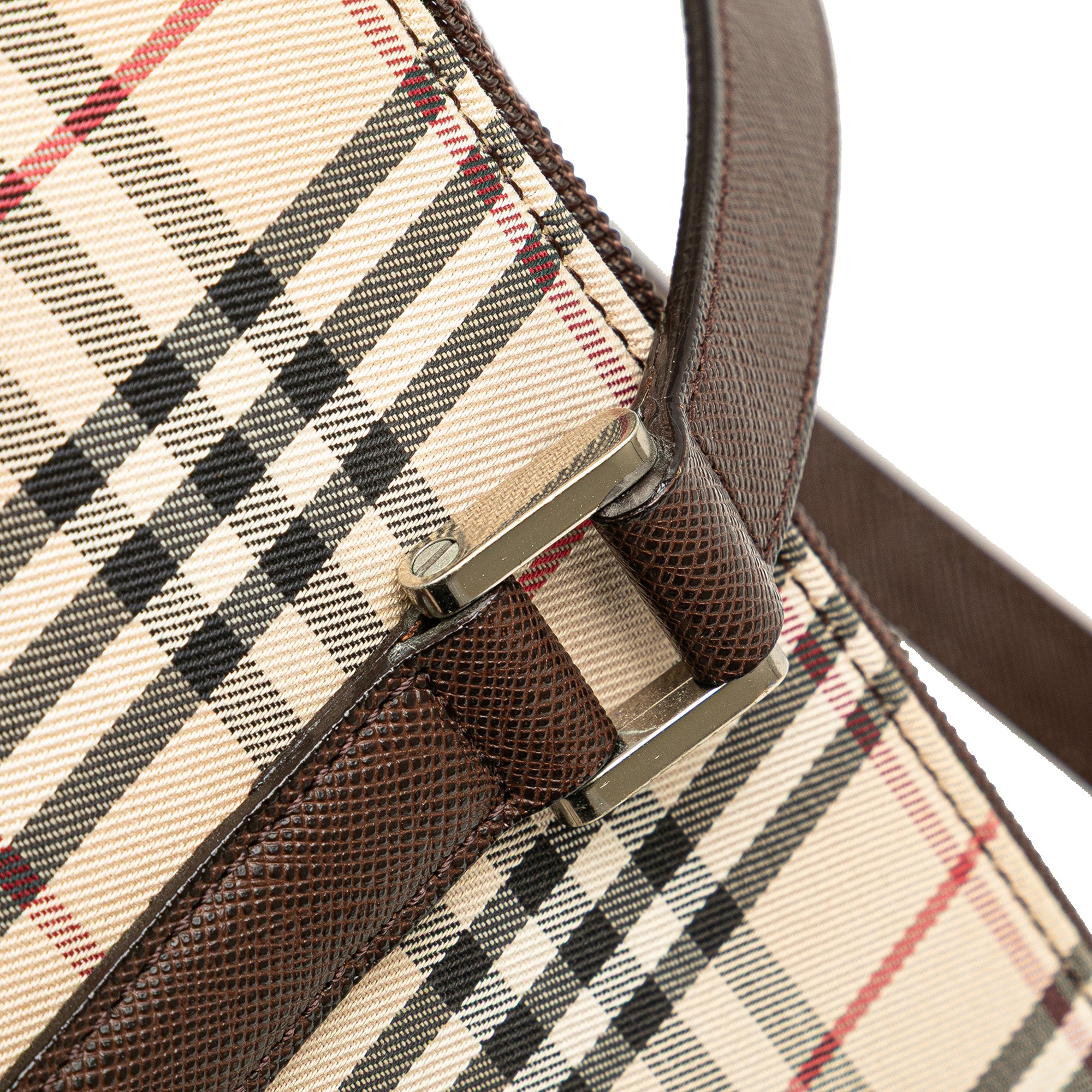 House Check Canvas Tote