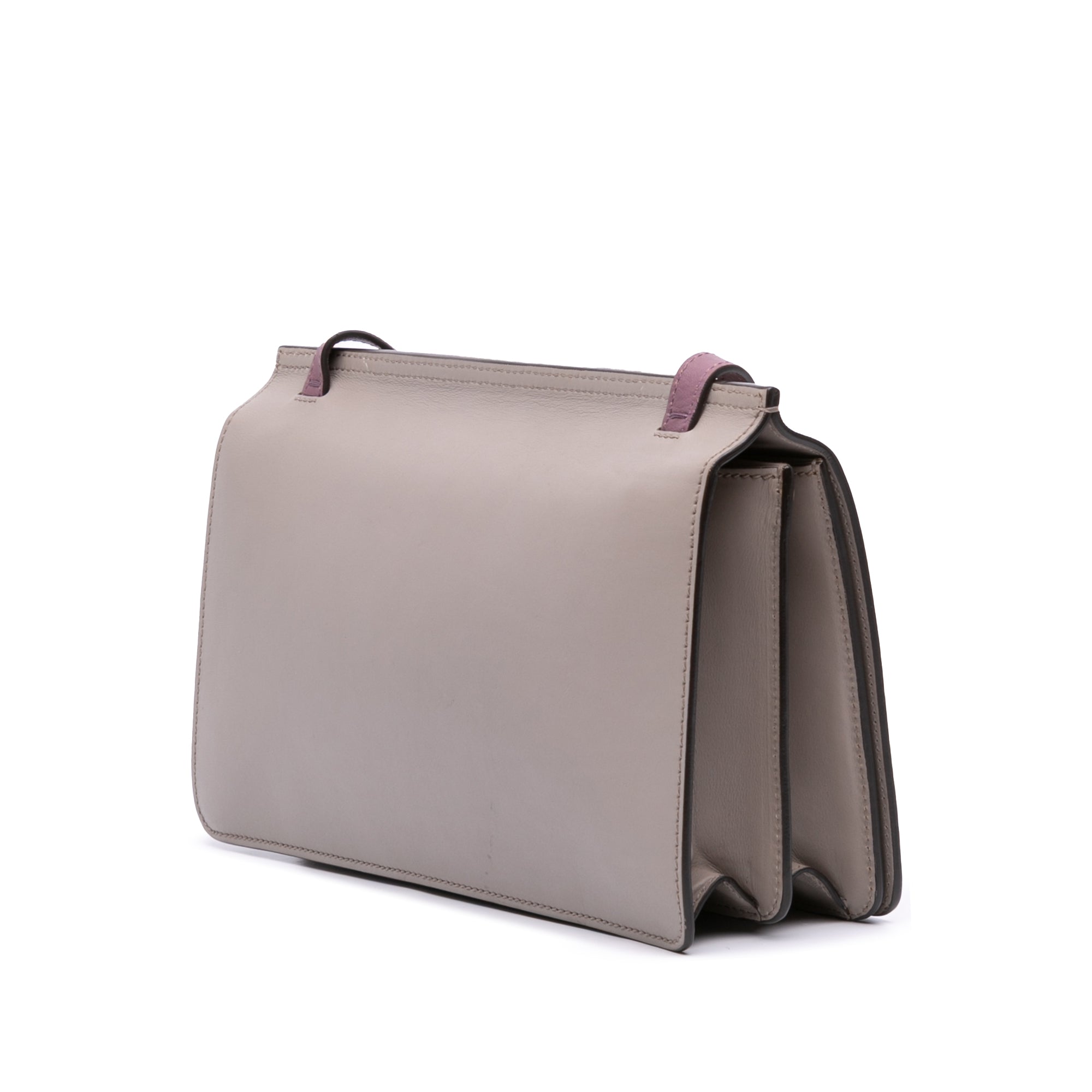 Leather Lady Bamboo Shoulder Bag