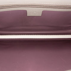 Leather Lady Bamboo Shoulder Bag