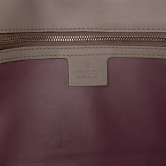 Leather Lady Bamboo Shoulder Bag