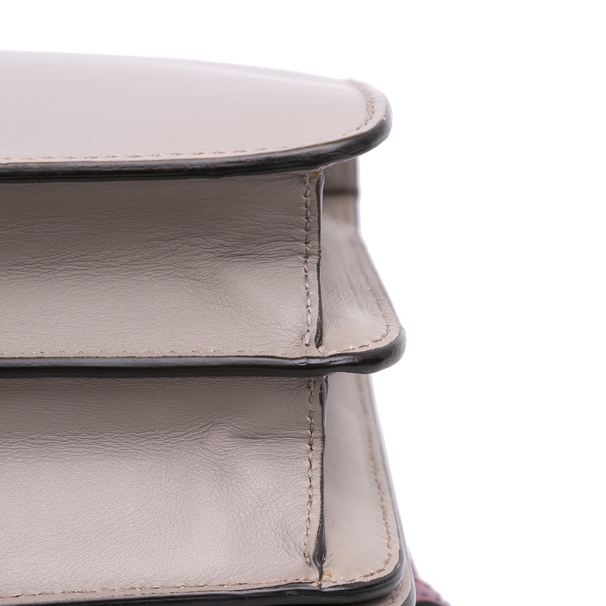 Leather Lady Bamboo Shoulder Bag