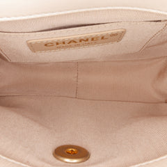 Small Lambskin Button On Top Flap