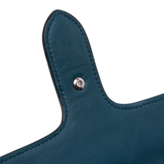 Small Polished Calfskin Interlocking G Dollar Crossbody