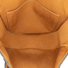 Medium Triomphe Coated Canvas Folco Crossbody