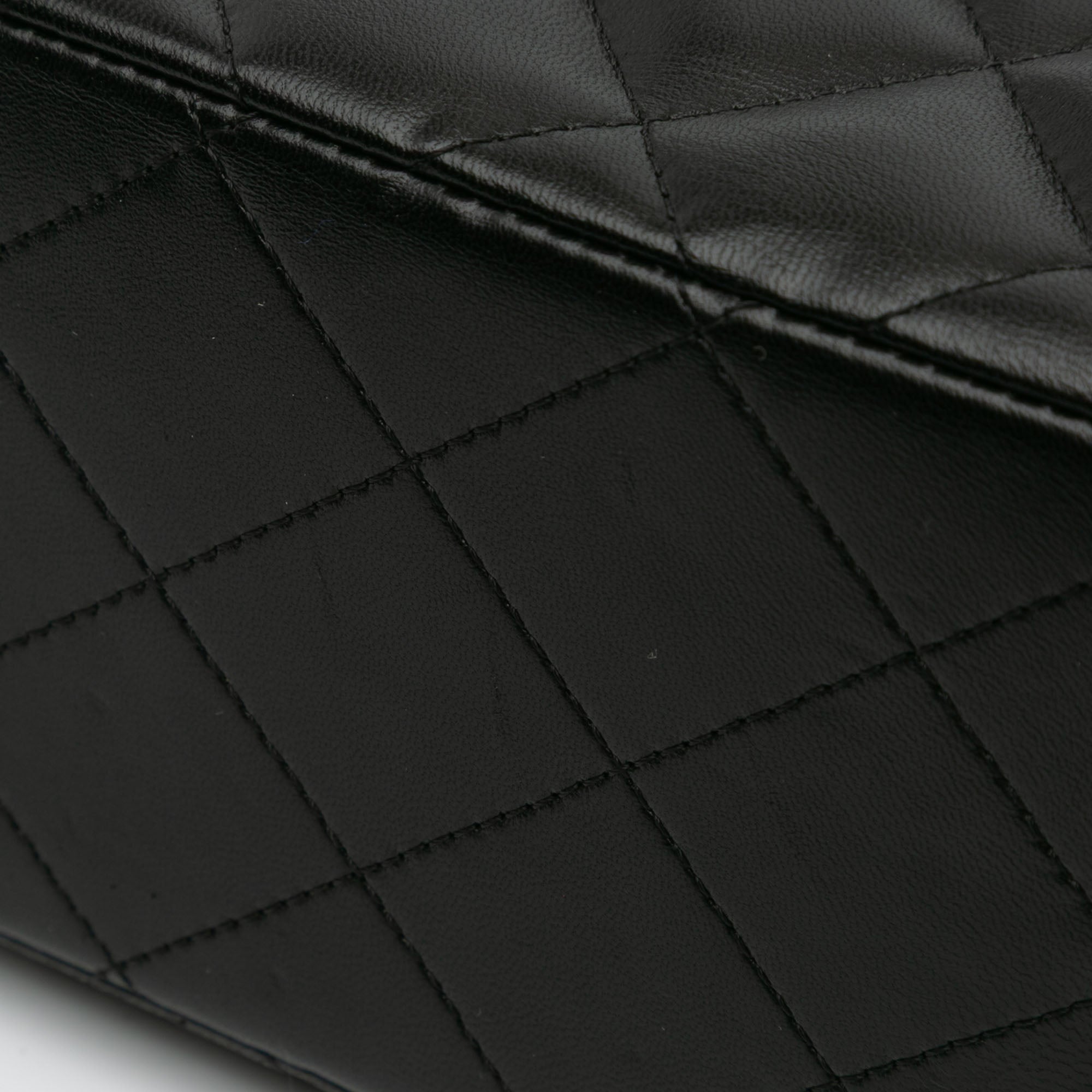 Jumbo Classic Lambskin Double Flap