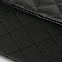 Jumbo Classic Lambskin Double Flap